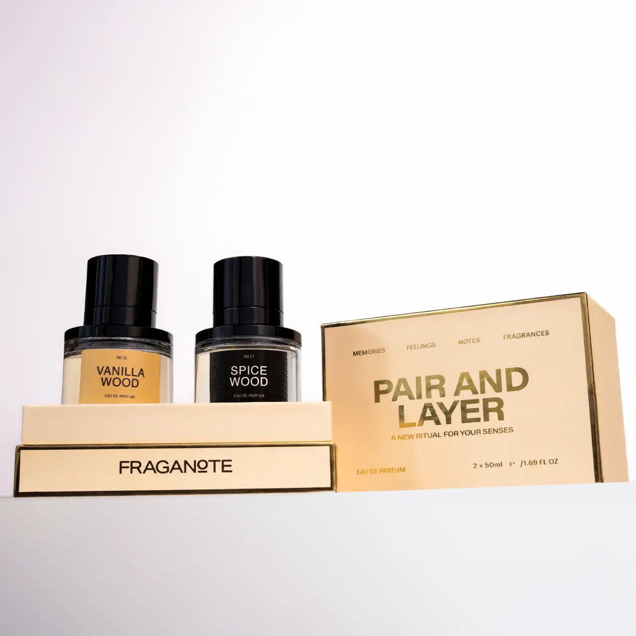 Vanilla Wood & Spice Wood—Pair & Layer